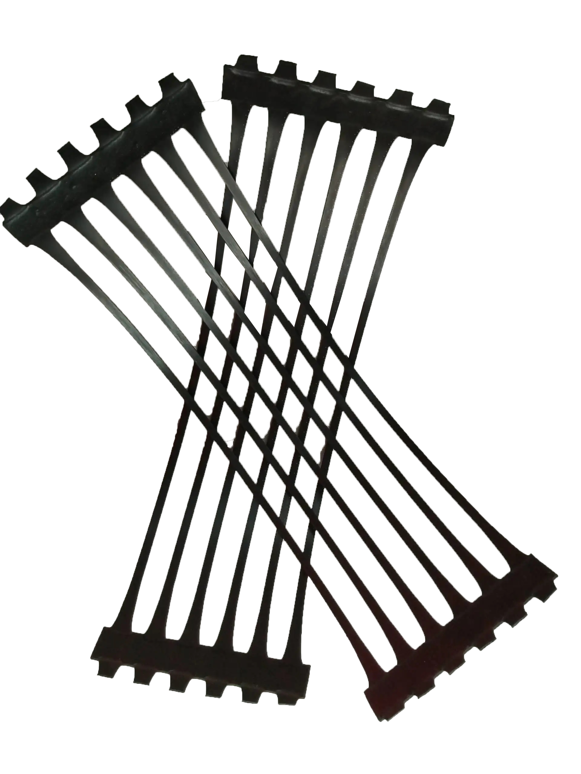 土工格栅反包摊铺后采用伴有草籽装满耕土的麻袋固定 土工格栅反包摊铺后采用伴有草籽装满耕土的麻袋固定